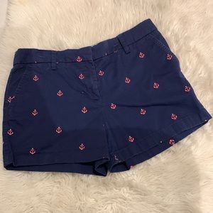 Women’s Anchor Embroidered Shorts